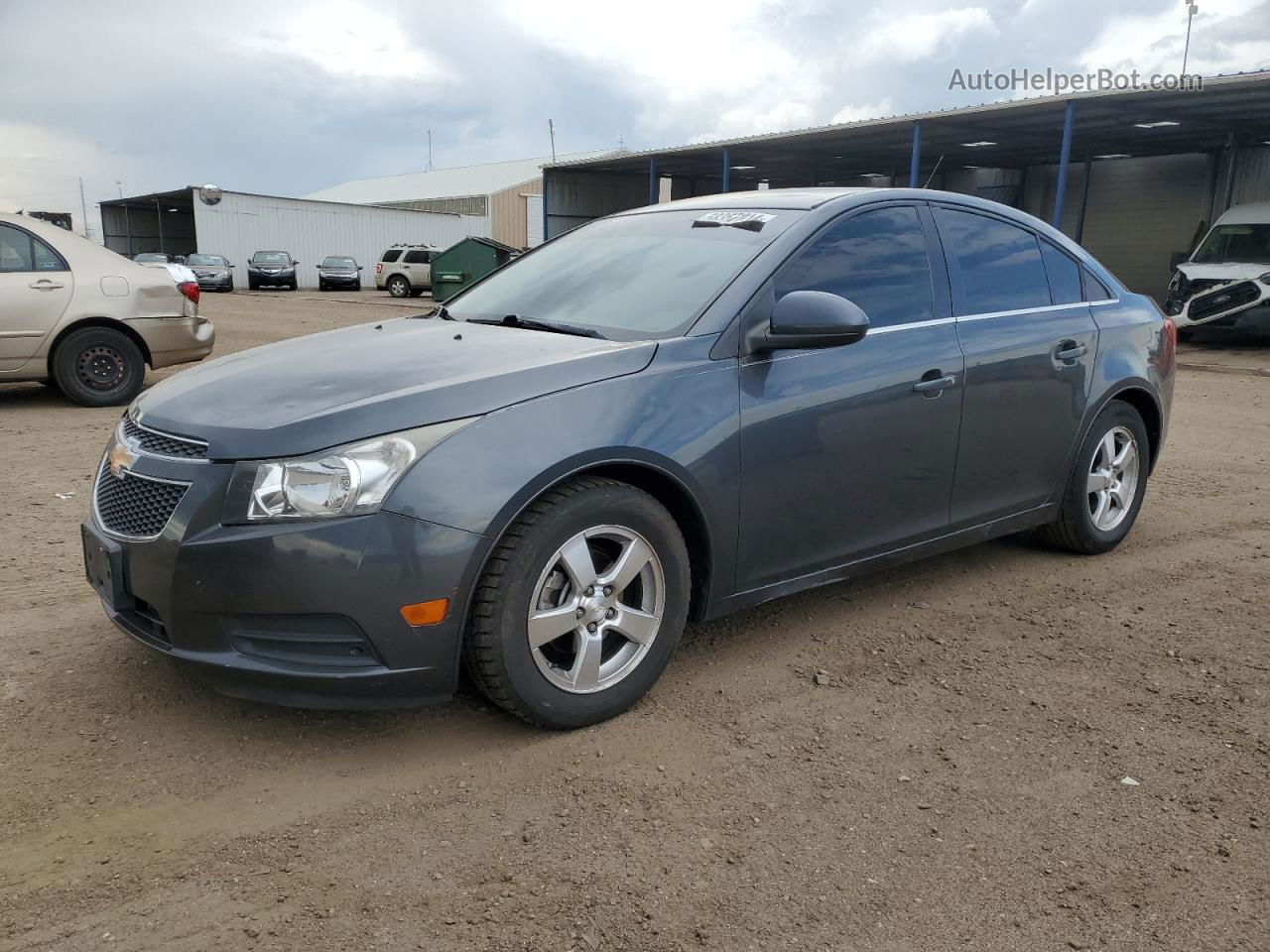 2013 Chevrolet Cruze Lt Серый vin: 1G1PC5SBXD7140631