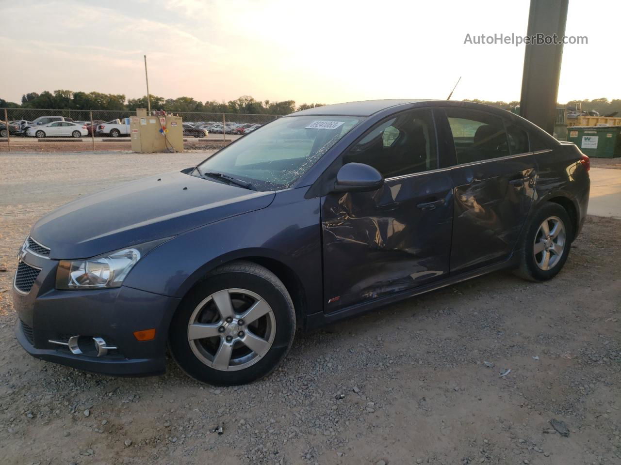 2013 Chevrolet Cruze Lt Синий vin: 1G1PC5SBXD7212265