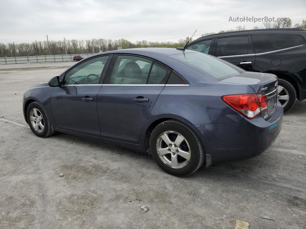 2013 Chevrolet Cruze Lt Blue vin: 1G1PC5SBXD7213156