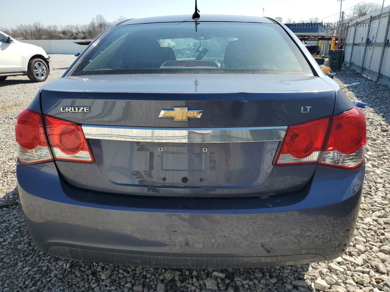 2013 Chevrolet Cruze Lt Blue vin: 1G1PC5SBXD7232385