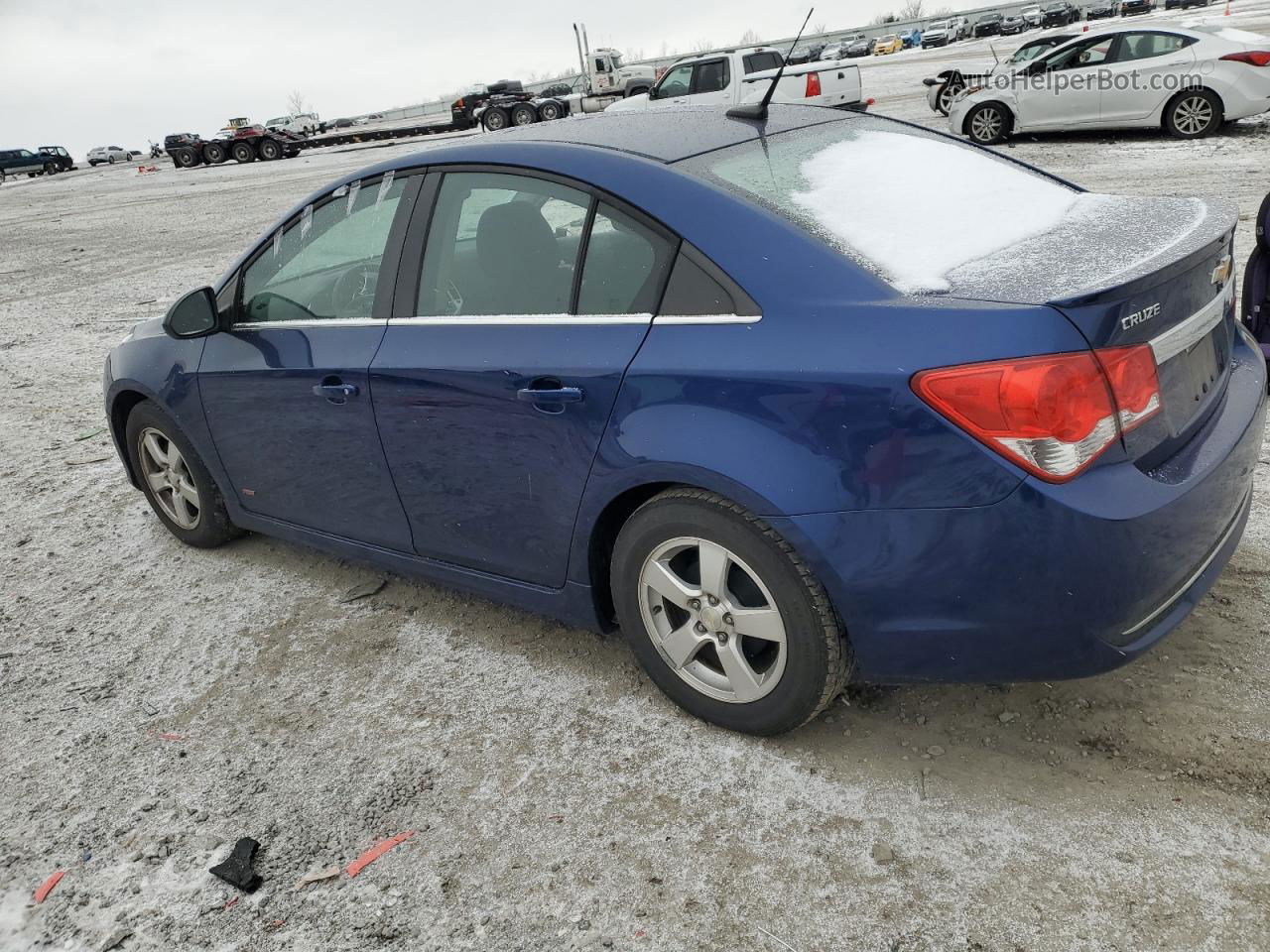 2013 Chevrolet Cruze Lt Blue vin: 1G1PC5SBXD7265905