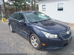 2014 Chevrolet Cruze 1lt Auto Blue vin: 1G1PC5SBXE7104987