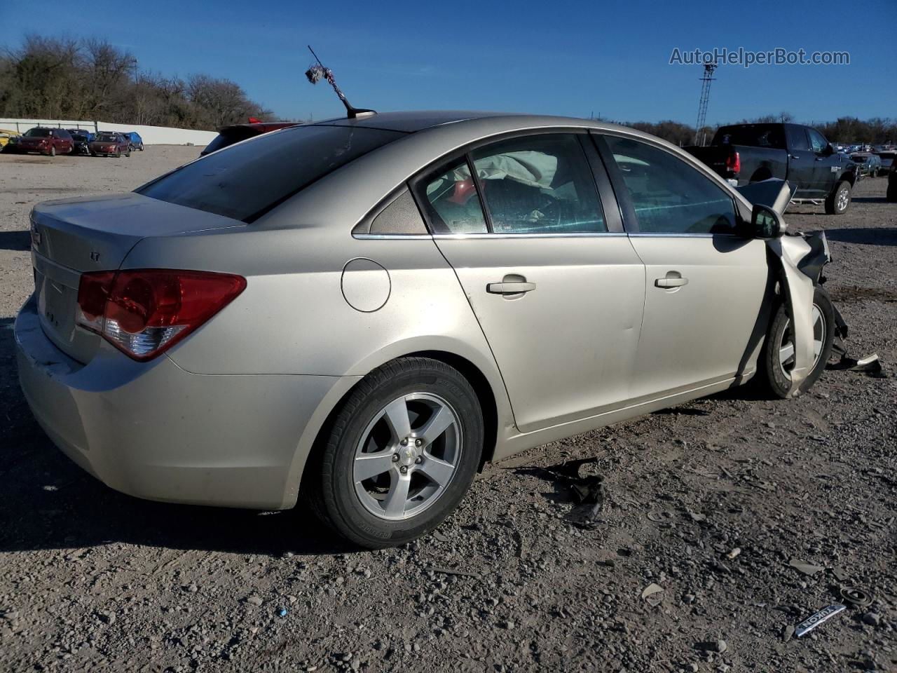 2014 Chevrolet Cruze Lt Silver vin: 1G1PC5SBXE7204300