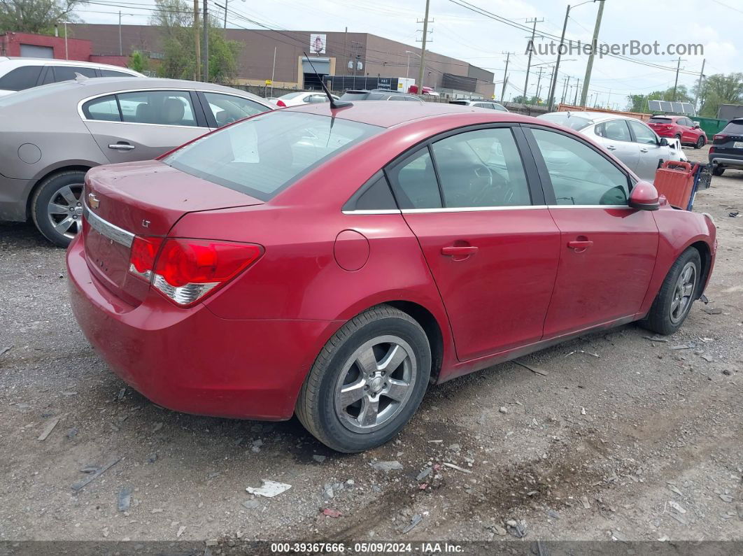 2014 Chevrolet Cruze 1lt Auto Red vin: 1G1PC5SBXE7249172