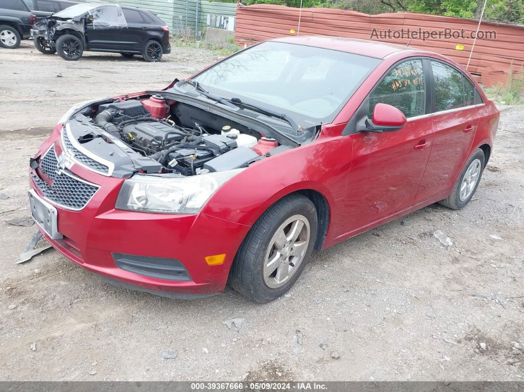 2014 Chevrolet Cruze 1lt Auto Red vin: 1G1PC5SBXE7249172