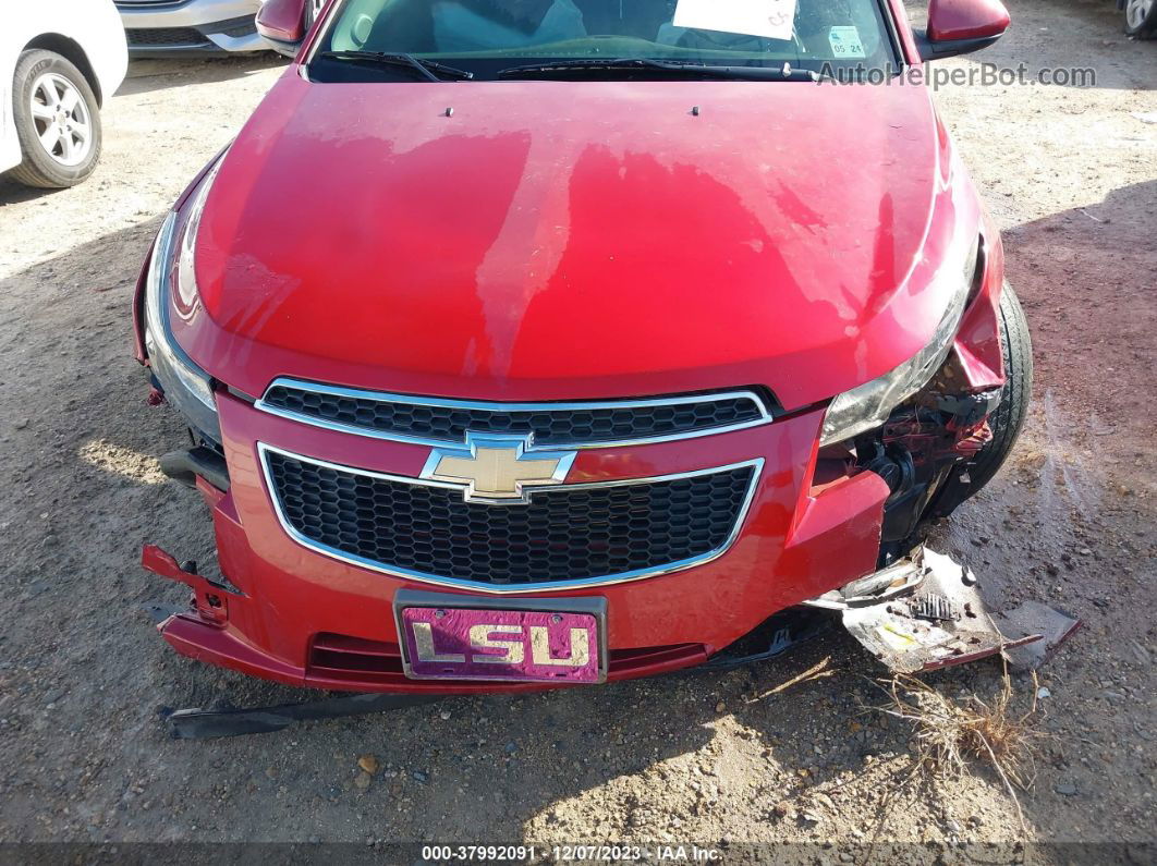 2014 Chevrolet Cruze 1lt Auto Red vin: 1G1PC5SBXE7286528