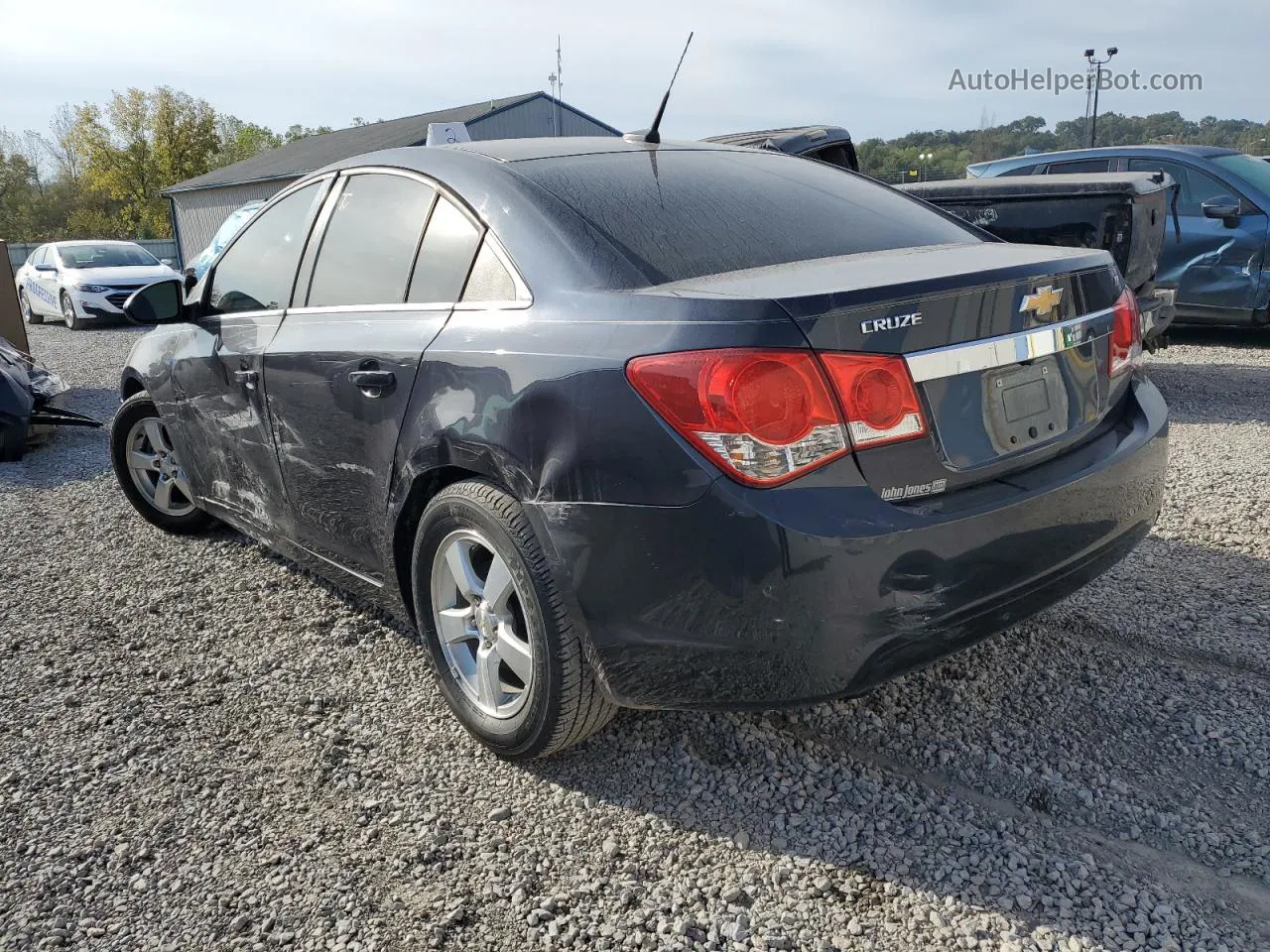 2014 Chevrolet Cruze Lt Черный vin: 1G1PC5SBXE7286576