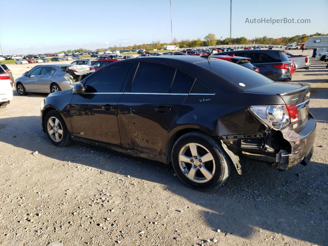 2014 Chevrolet Cruze Lt Серый vin: 1G1PC5SBXE7348669