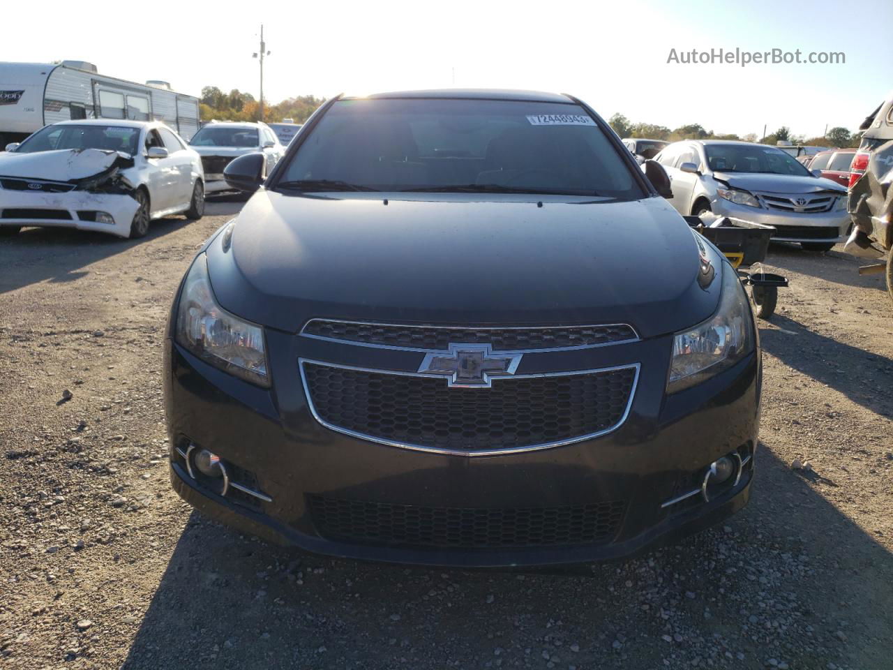 2014 Chevrolet Cruze Lt Gray vin: 1G1PC5SBXE7348669