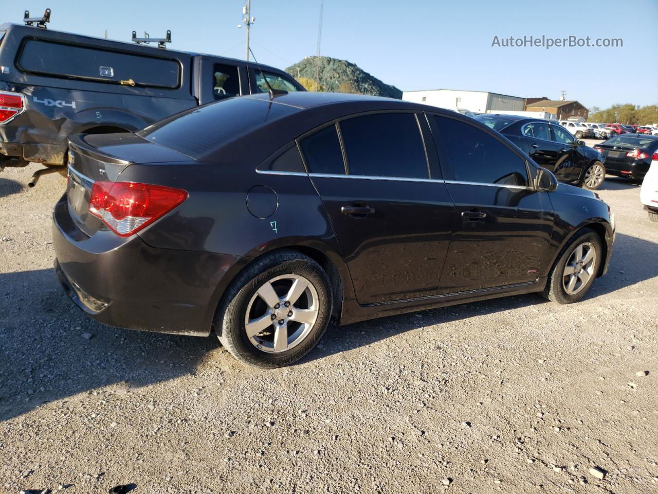 2014 Chevrolet Cruze Lt Gray vin: 1G1PC5SBXE7348669