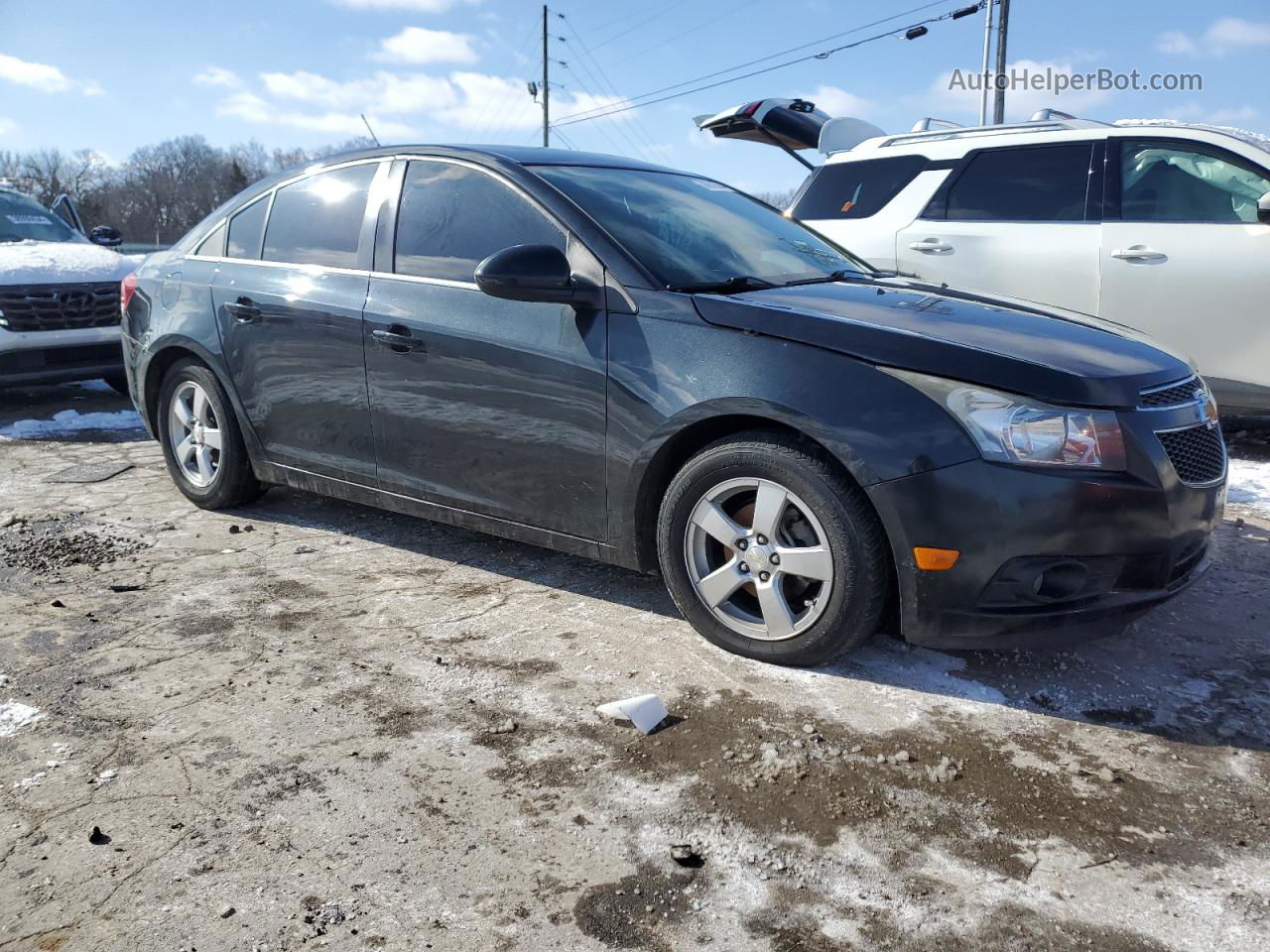 2014 Chevrolet Cruze Lt Синий vin: 1G1PC5SBXE7420440