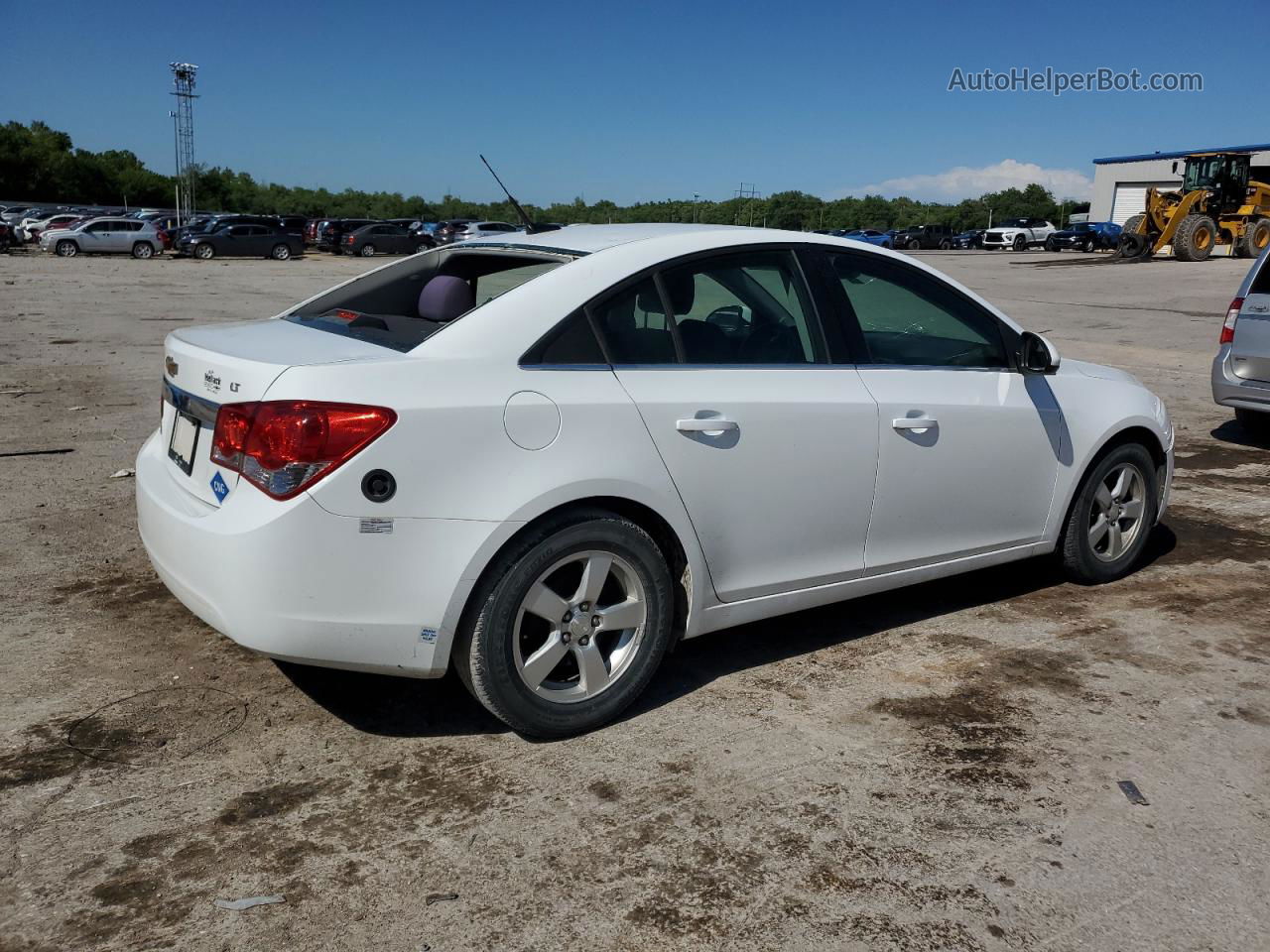 2014 Chevrolet Cruze Lt Белый vin: 1G1PC5SBXE7430112