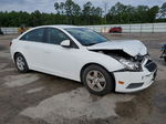 2014 Chevrolet Cruze Lt White vin: 1G1PC5SBXE7454099