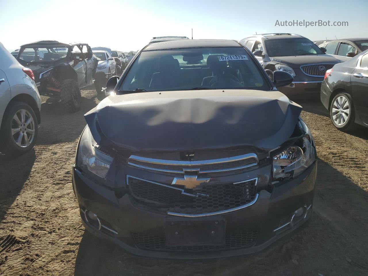 2014 Chevrolet Cruze Lt Серый vin: 1G1PC5SBXE7469010