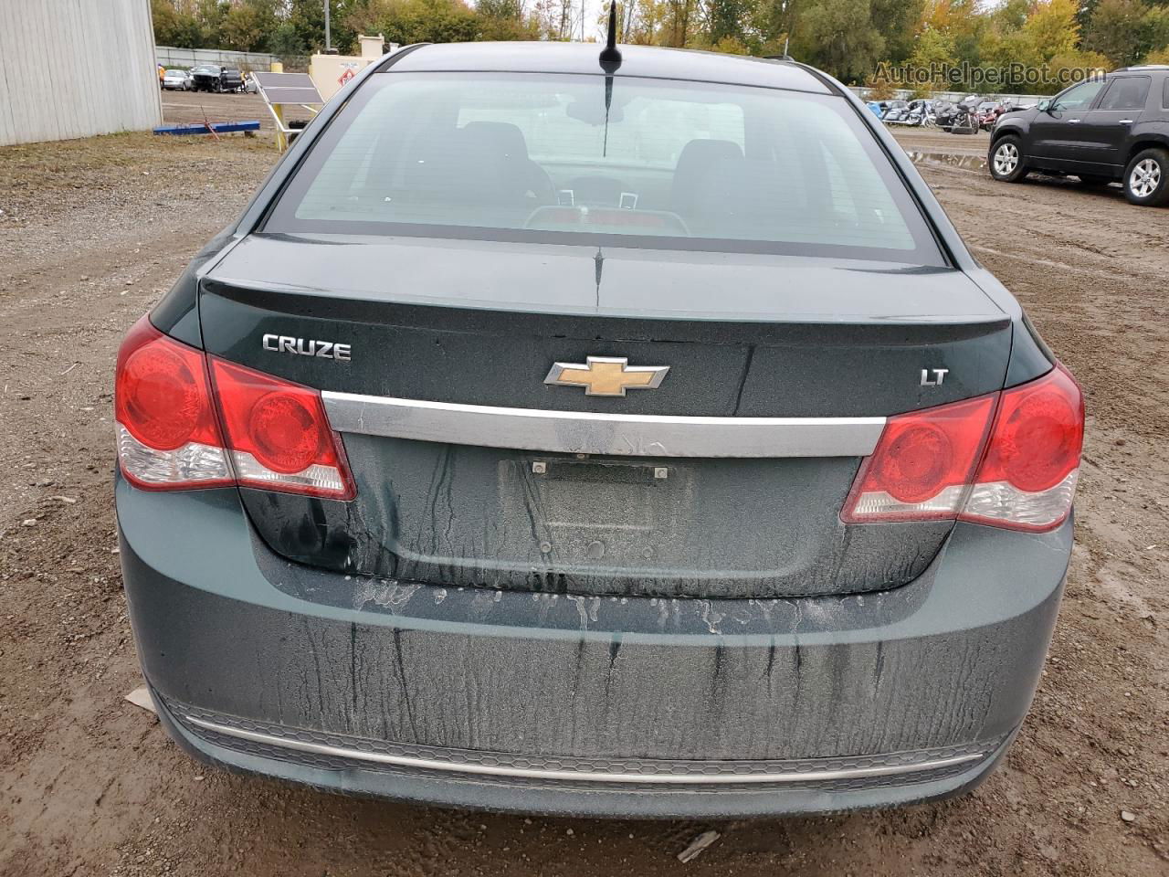 2014 Chevrolet Cruze Lt Зеленый vin: 1G1PC5SBXE7486924