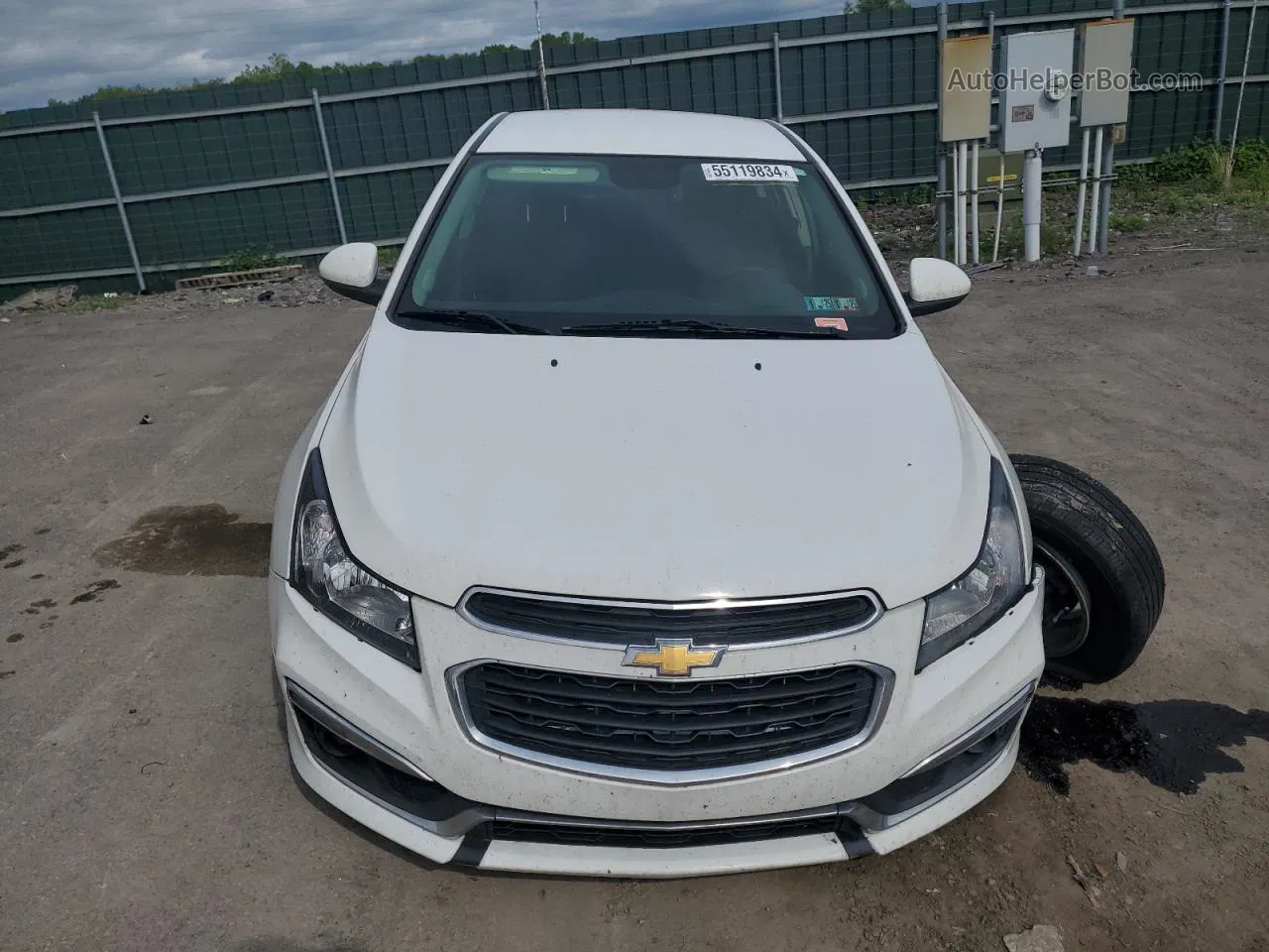 2015 Chevrolet Cruze Lt Белый vin: 1G1PC5SBXF7113996