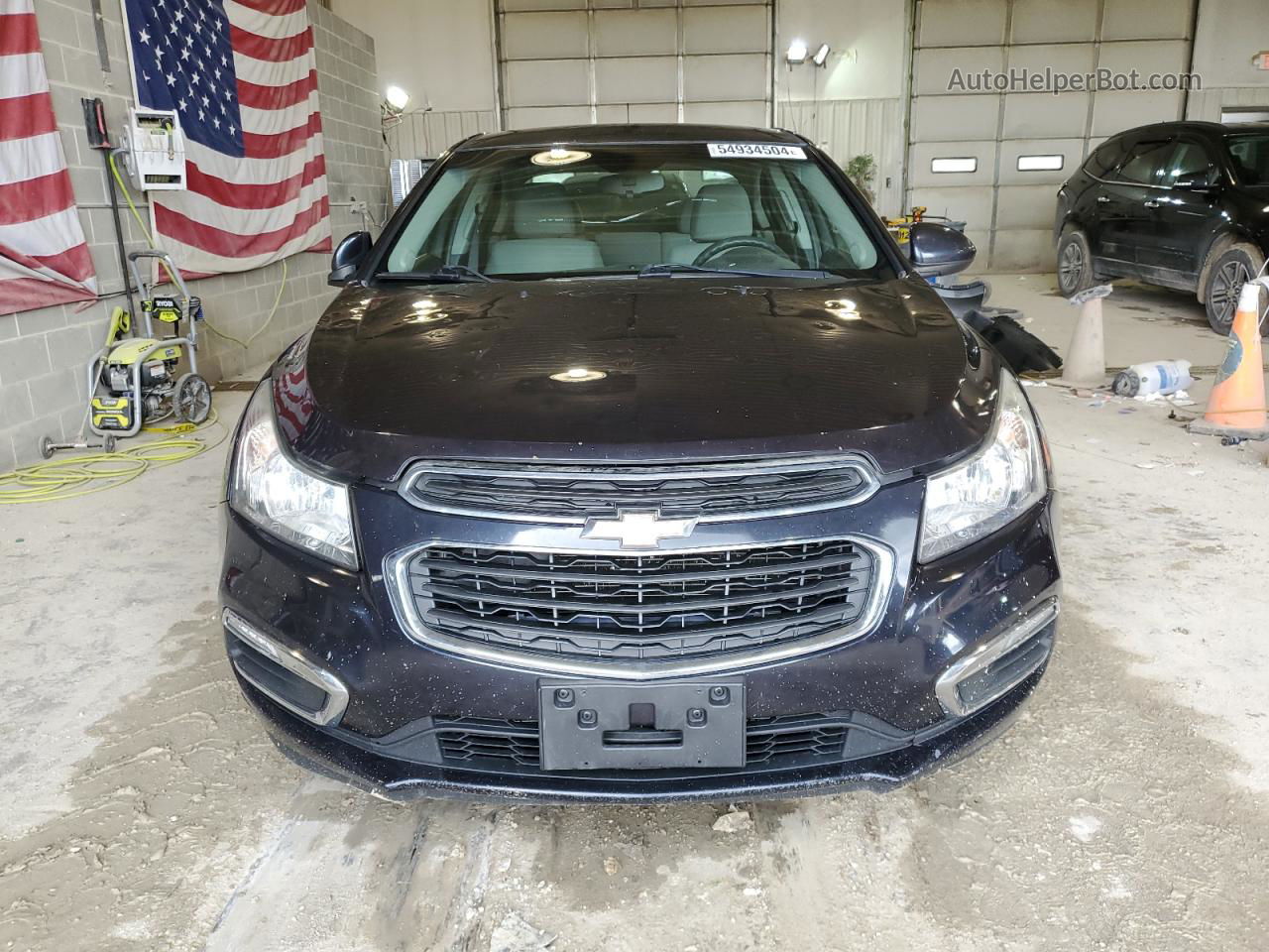 2015 Chevrolet Cruze Lt Blue vin: 1G1PC5SBXF7159473