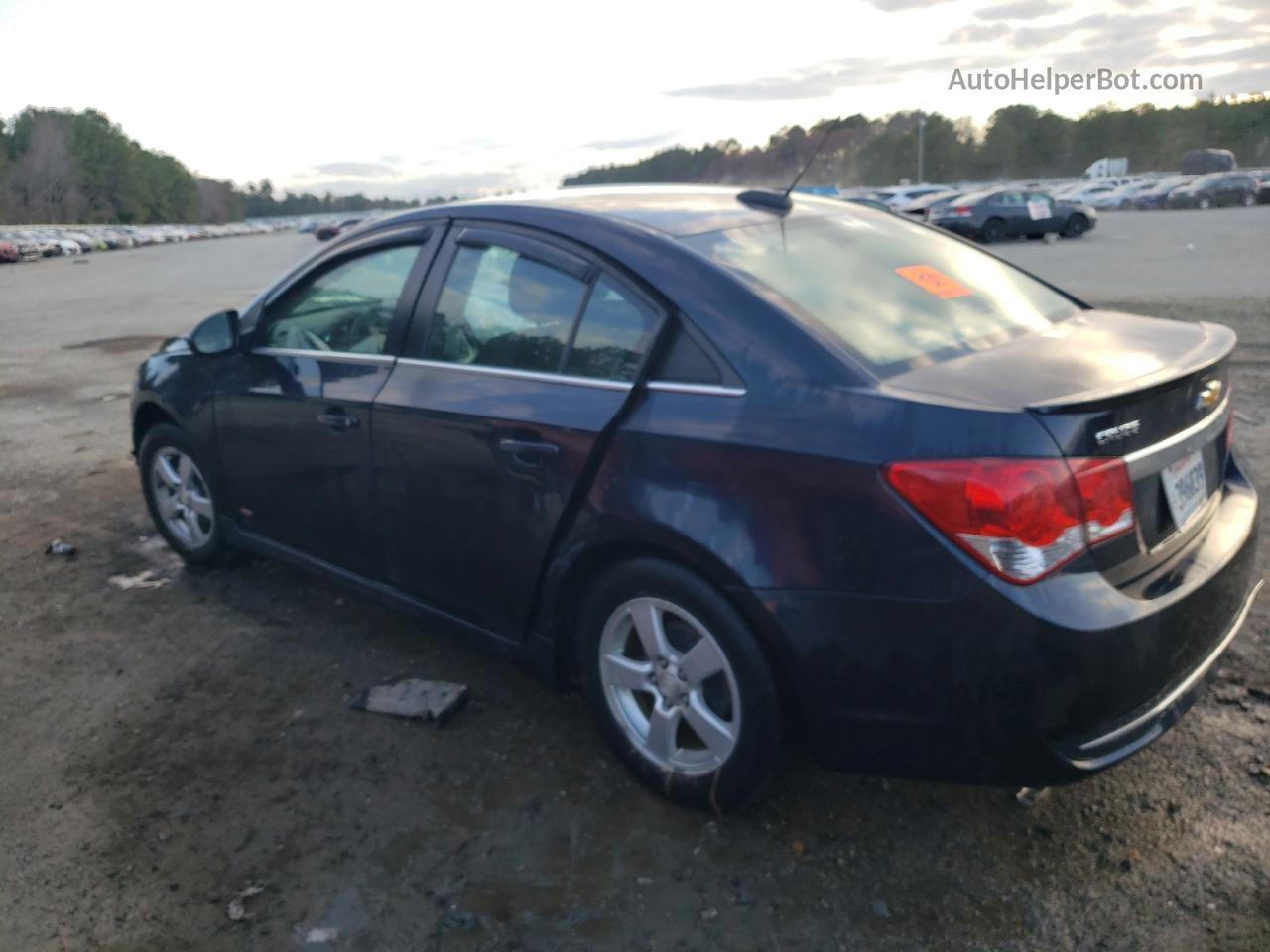 2015 Chevrolet Cruze Lt Blue vin: 1G1PC5SBXF7166665