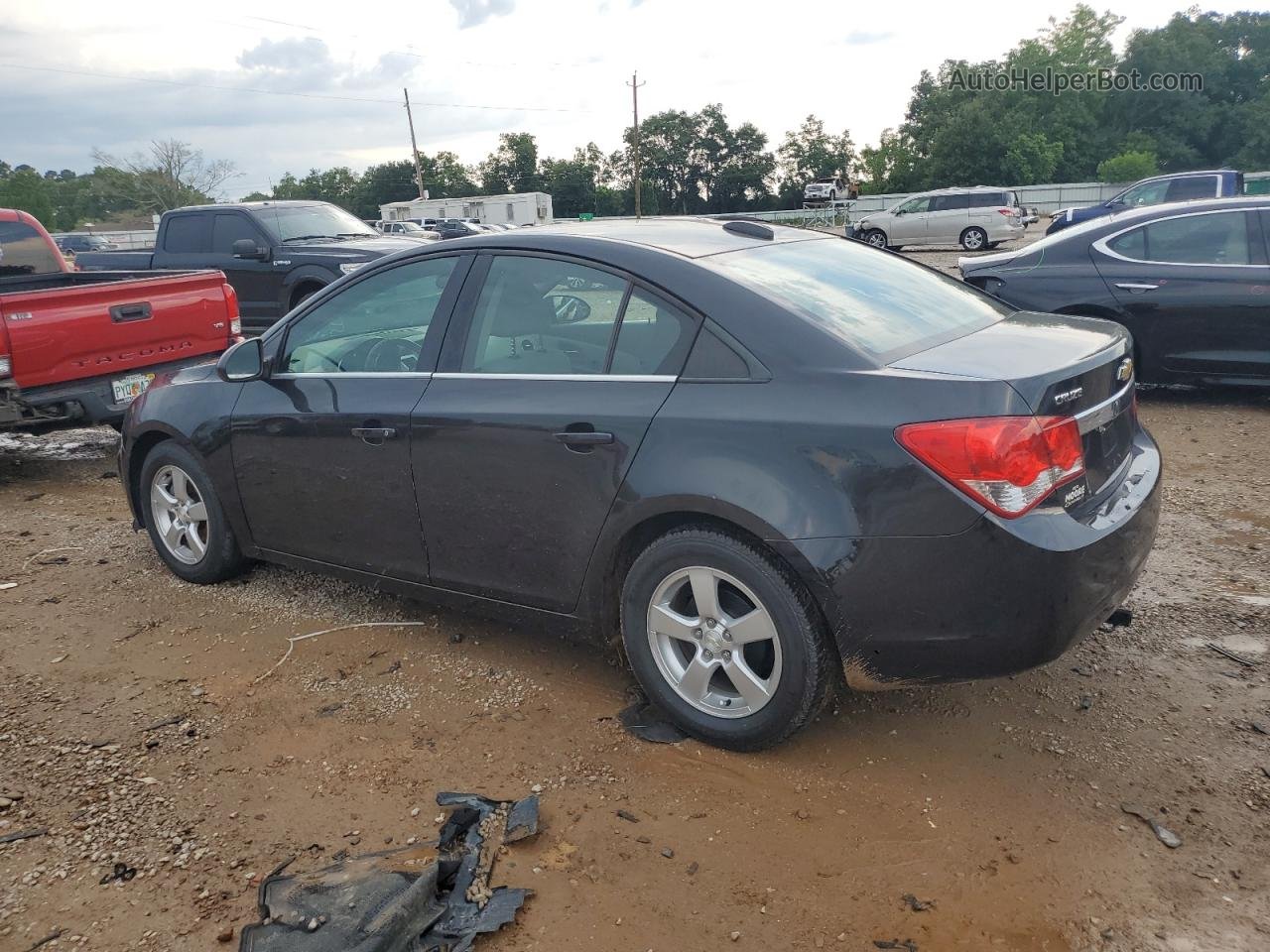 2015 Chevrolet Cruze Lt Black vin: 1G1PC5SBXF7170201