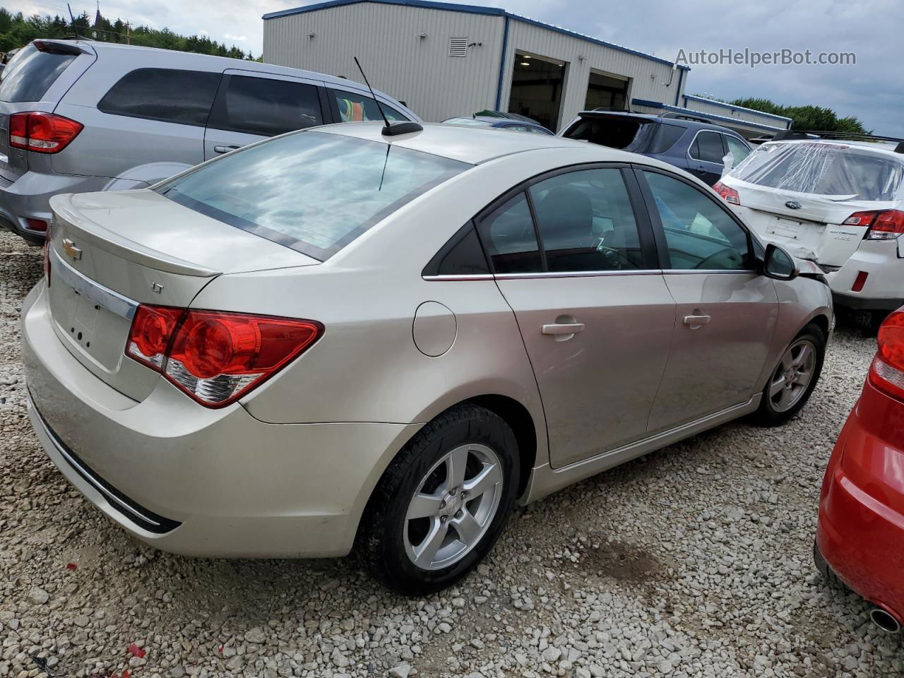 2015 Chevrolet Cruze Lt Бежевый vin: 1G1PC5SBXF7215380