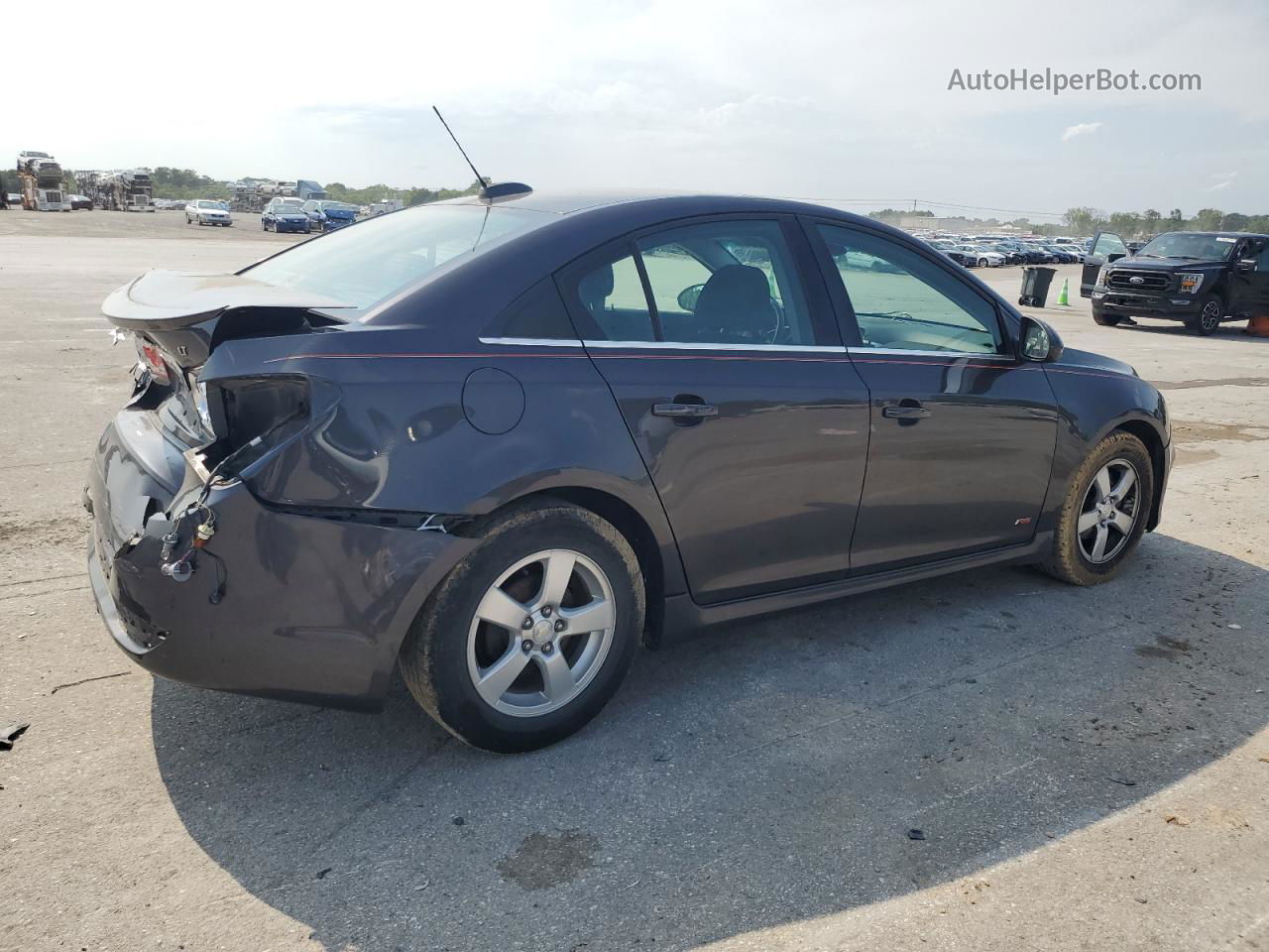 2015 Chevrolet Cruze Lt Charcoal vin: 1G1PC5SBXF7234334