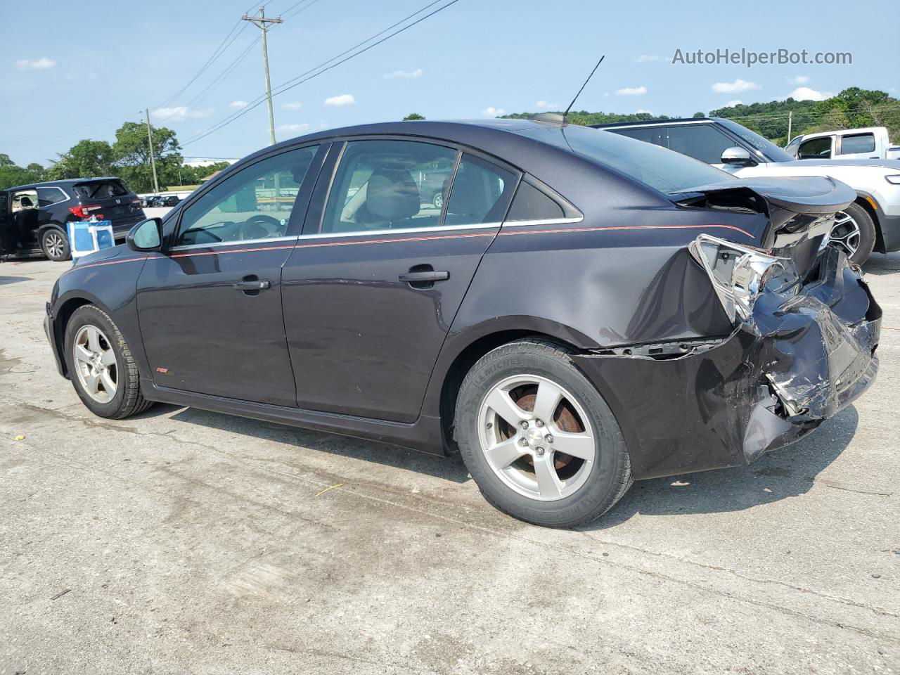 2015 Chevrolet Cruze Lt Charcoal vin: 1G1PC5SBXF7234334