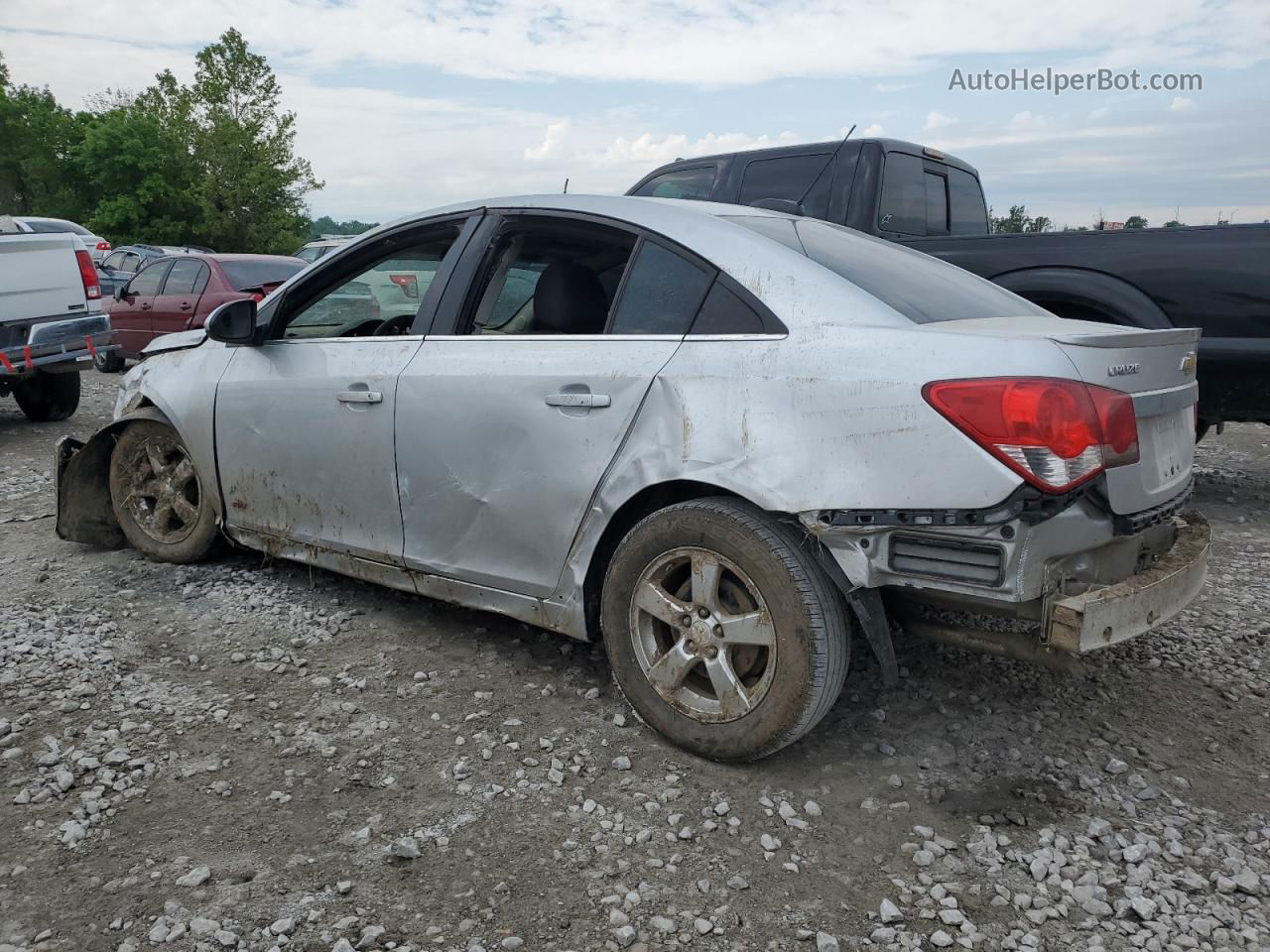 2015 Chevrolet Cruze Lt Silver vin: 1G1PC5SBXF7297479