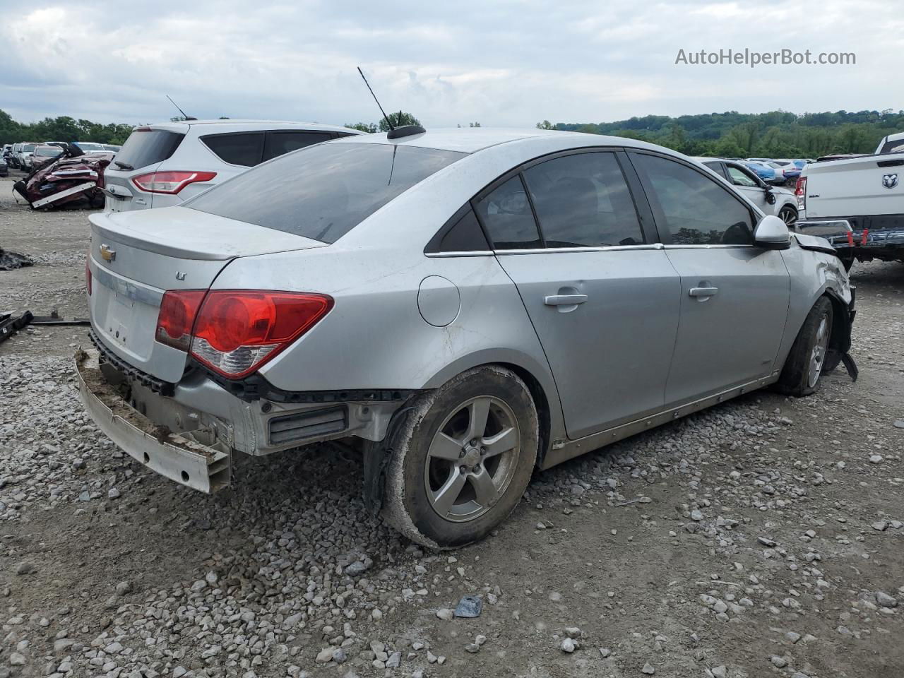 2015 Chevrolet Cruze Lt Серебряный vin: 1G1PC5SBXF7297479