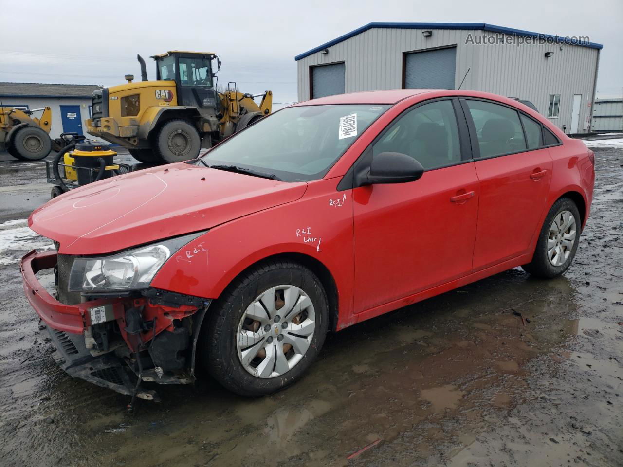 2016 Chevrolet Cruze Limited Ls Red vin: 1G1PC5SG0G7114779