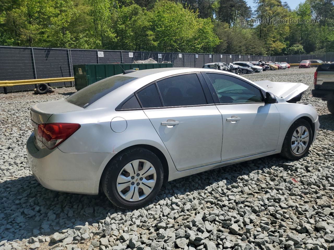 2016 Chevrolet Cruze Limited Ls Silver vin: 1G1PC5SG3G7207411