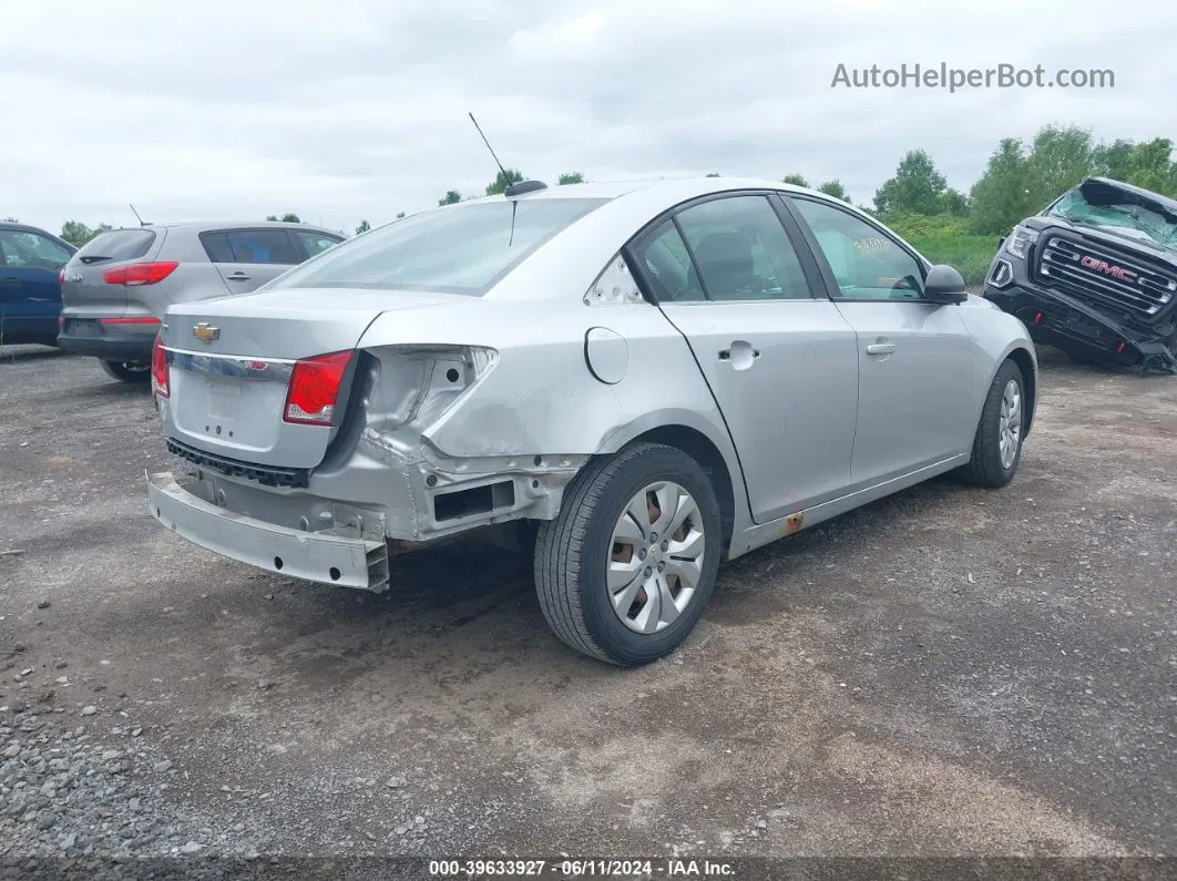 2016 Chevrolet Cruze Limited Ls Auto Silver vin: 1G1PC5SG8G7132236