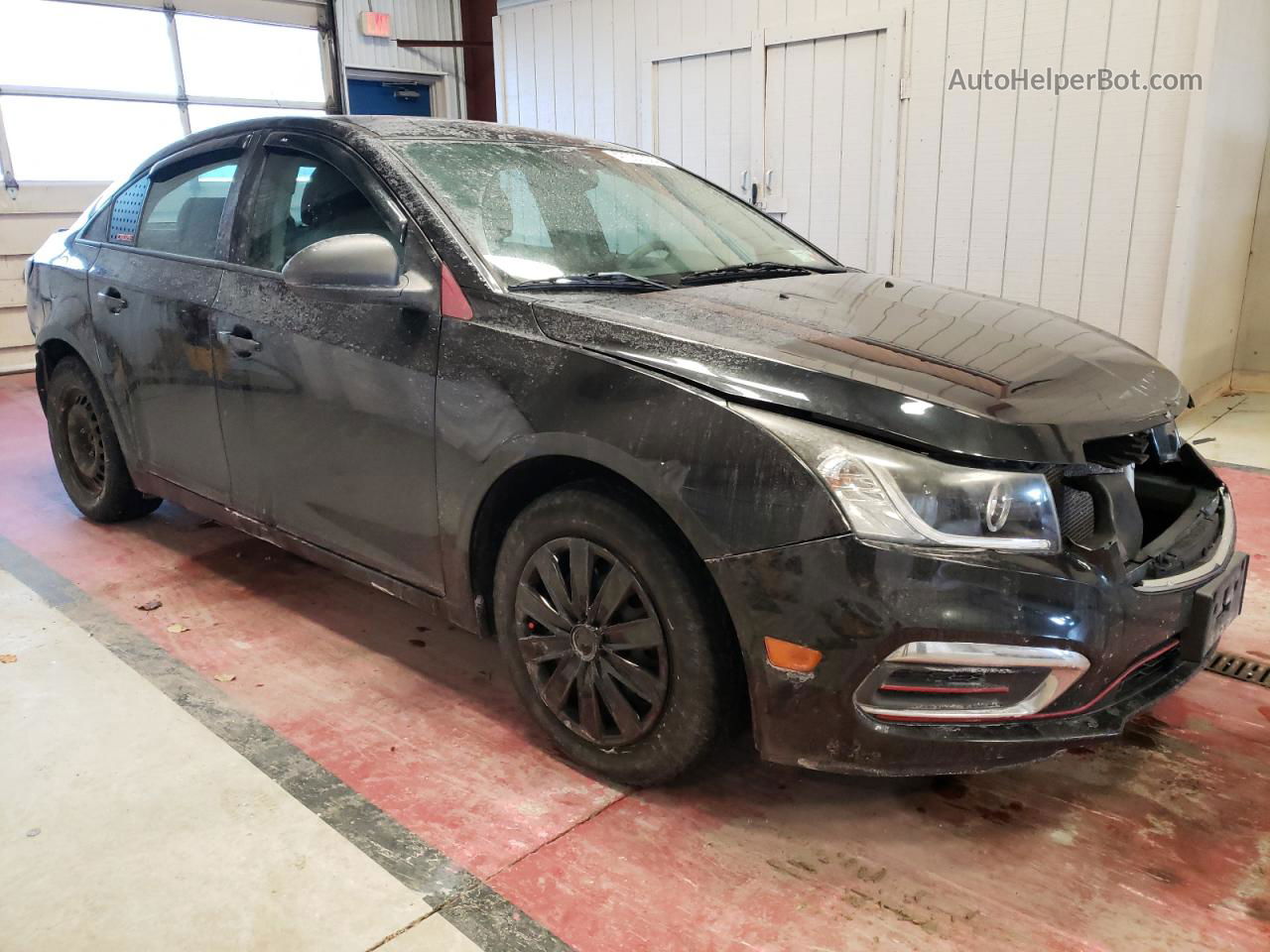 2016 Chevrolet Cruze Limited Ls Black vin: 1G1PC5SG8G7153216