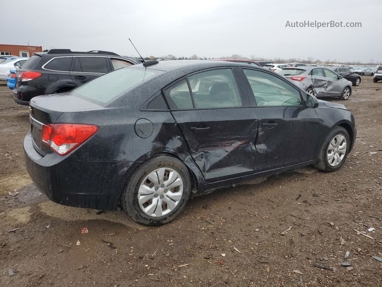 2016 Chevrolet Cruze Limited Ls Black vin: 1G1PC5SG9G7172664