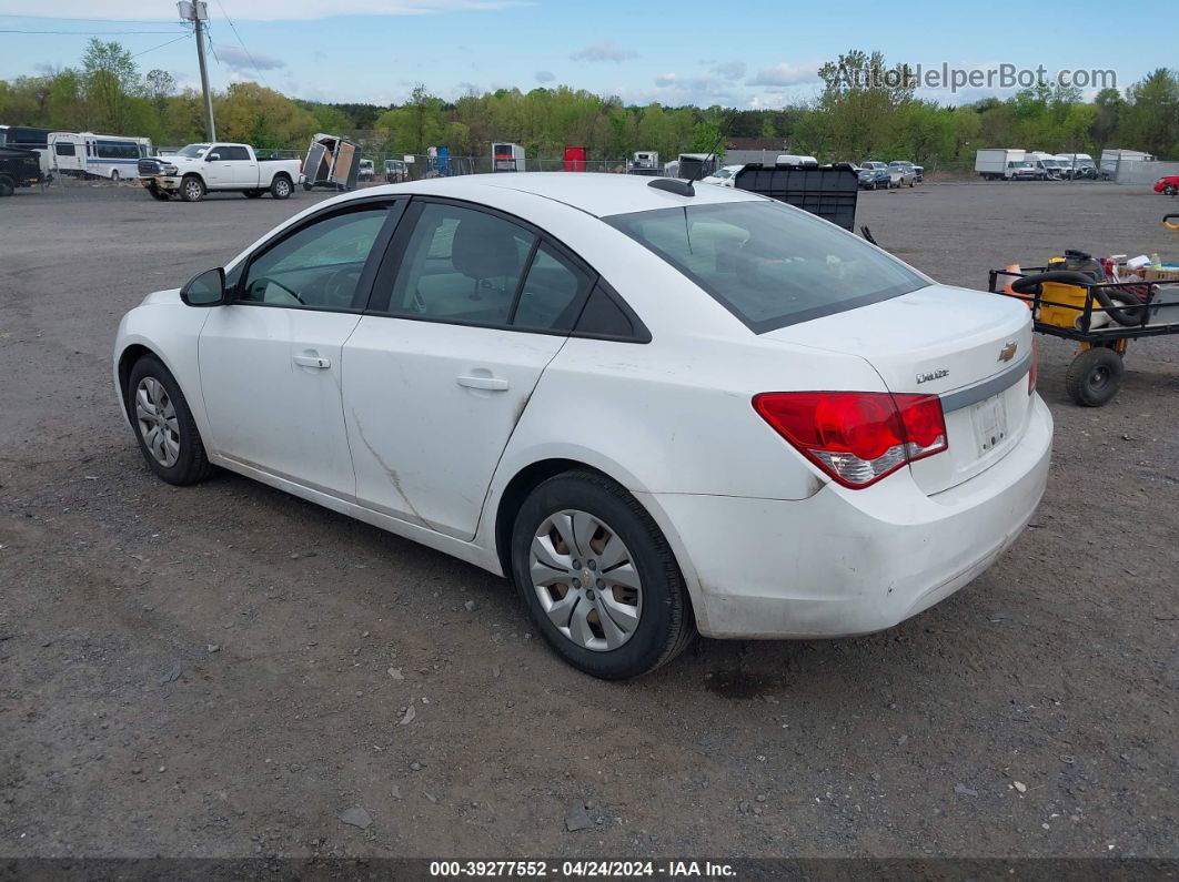 2016 Chevrolet Cruze Limited Ls Белый vin: 1G1PC5SG9G7187939