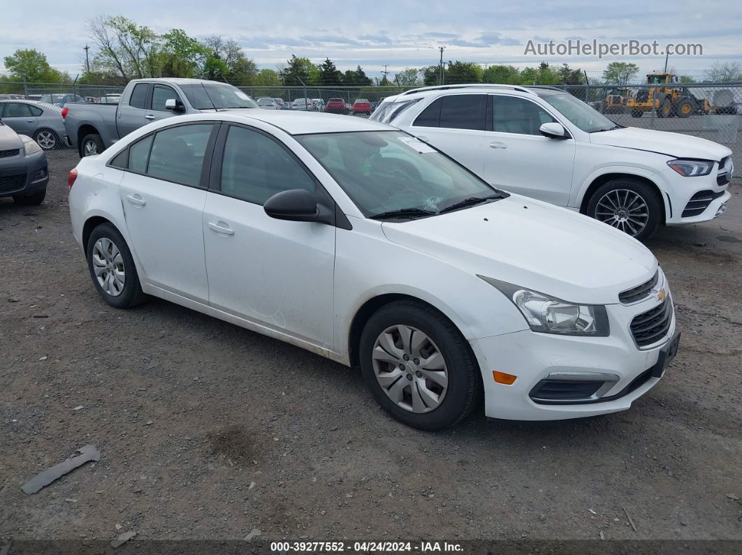 2016 Chevrolet Cruze Limited Ls Белый vin: 1G1PC5SG9G7187939