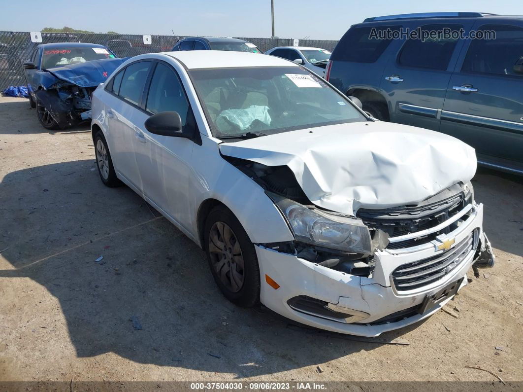 2016 Chevrolet Cruze Limited Ls White vin: 1G1PC5SGXG7116474