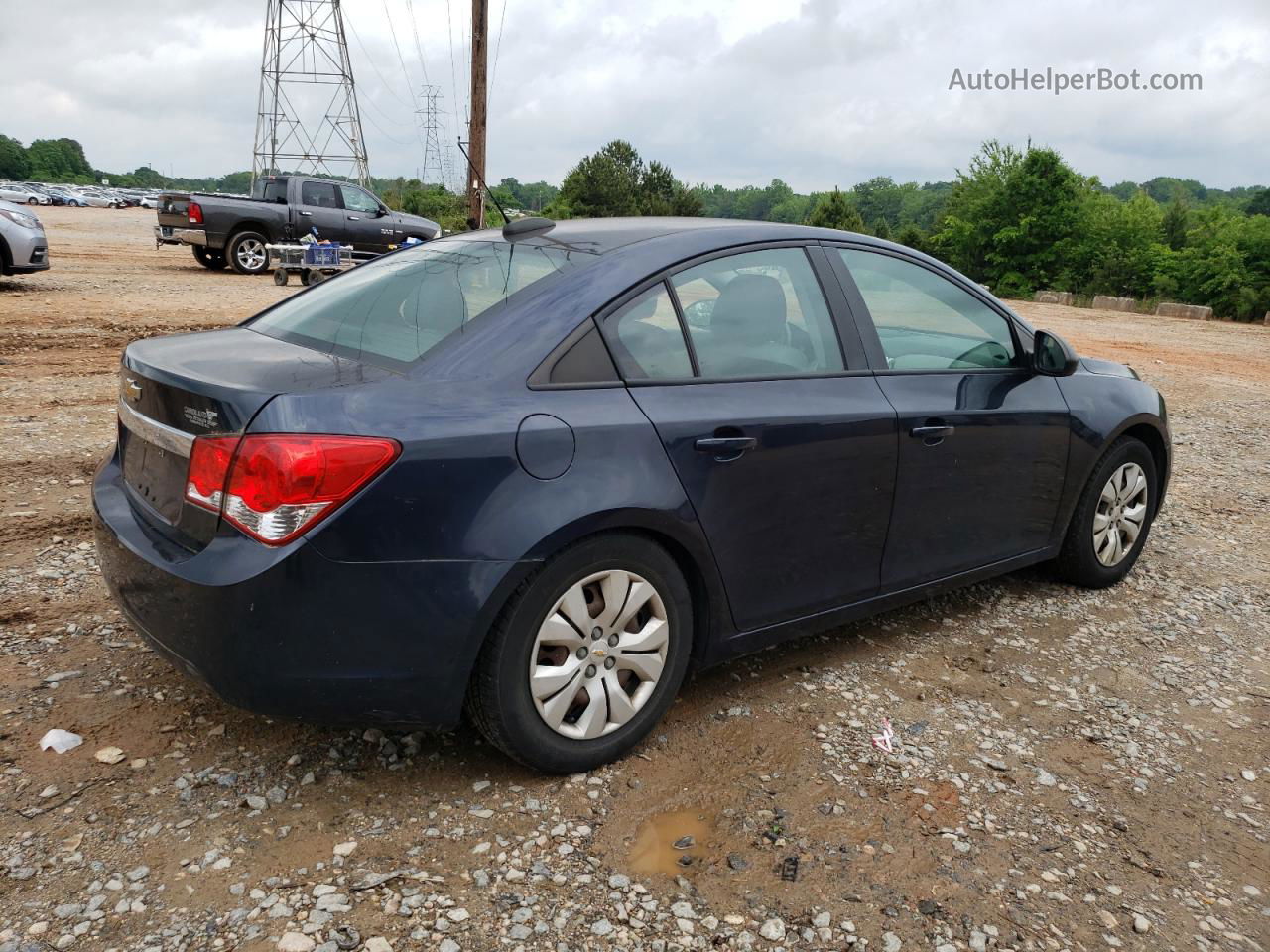 2016 Chevrolet Cruze Limited Ls Blue vin: 1G1PC5SGXG7216445