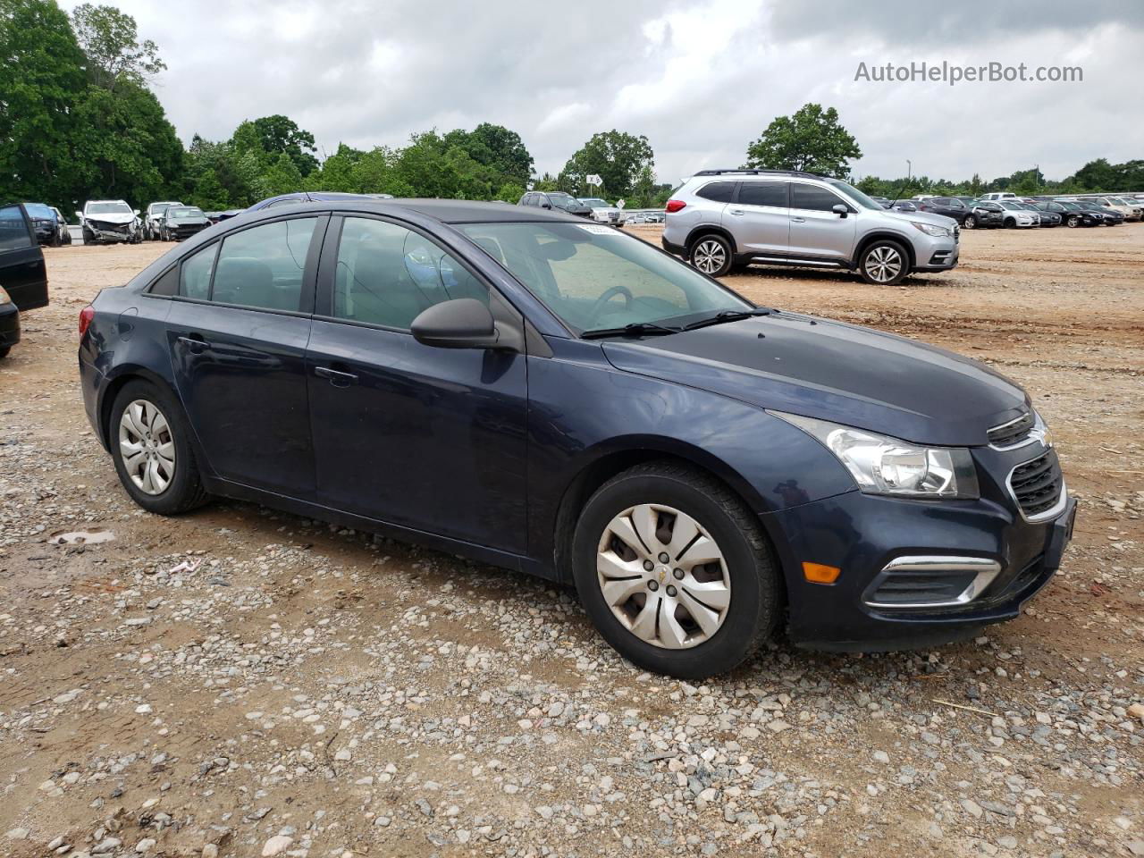 2016 Chevrolet Cruze Limited Ls Blue vin: 1G1PC5SGXG7216445