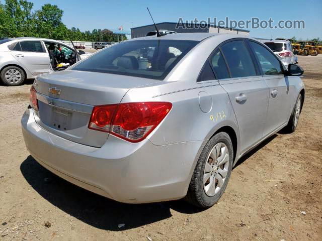 2012 Chevrolet Cruze Ls Silver vin: 1G1PC5SH0C7165556