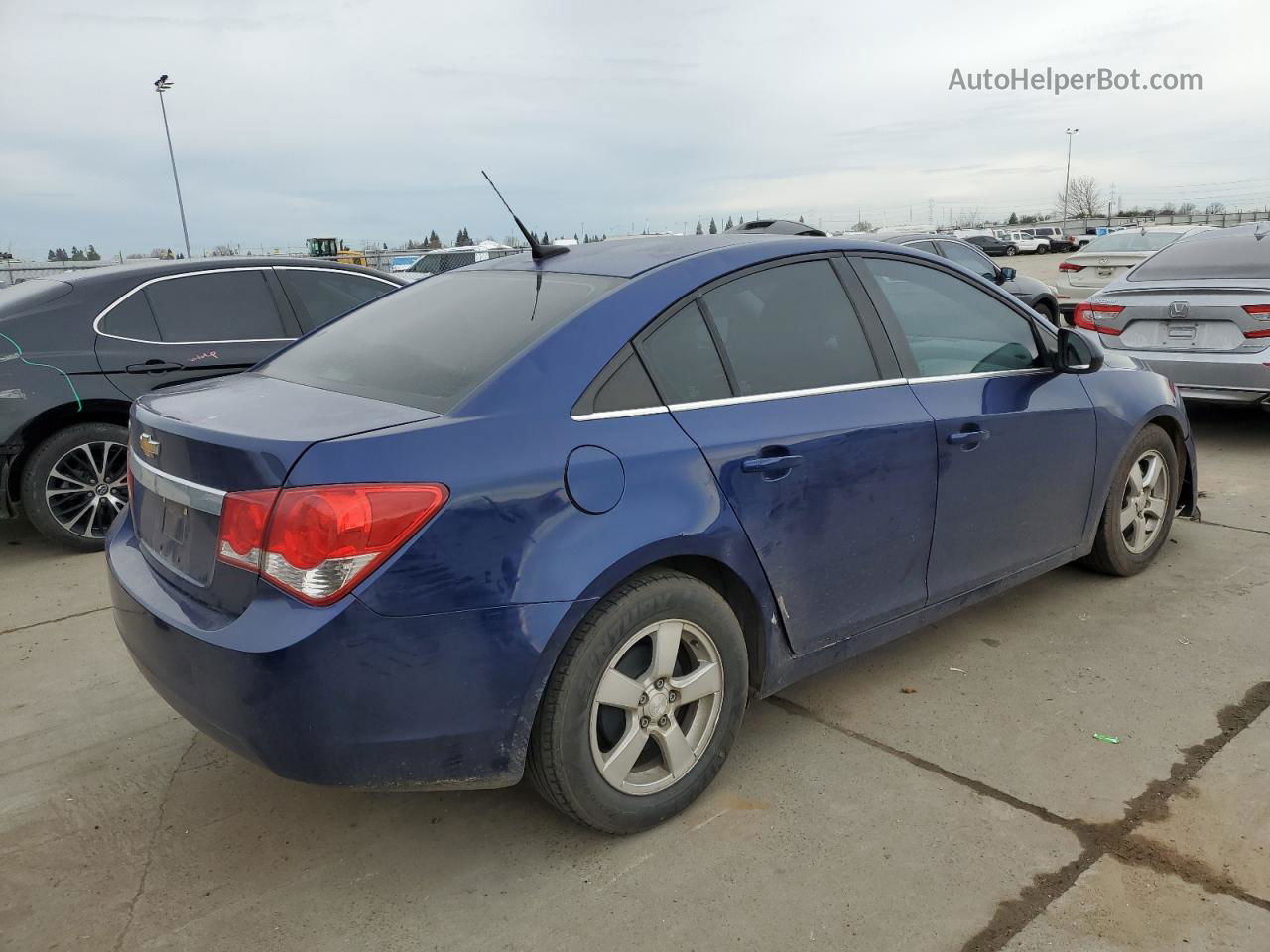 2012 Chevrolet Cruze Ls Blue vin: 1G1PC5SH0C7178209