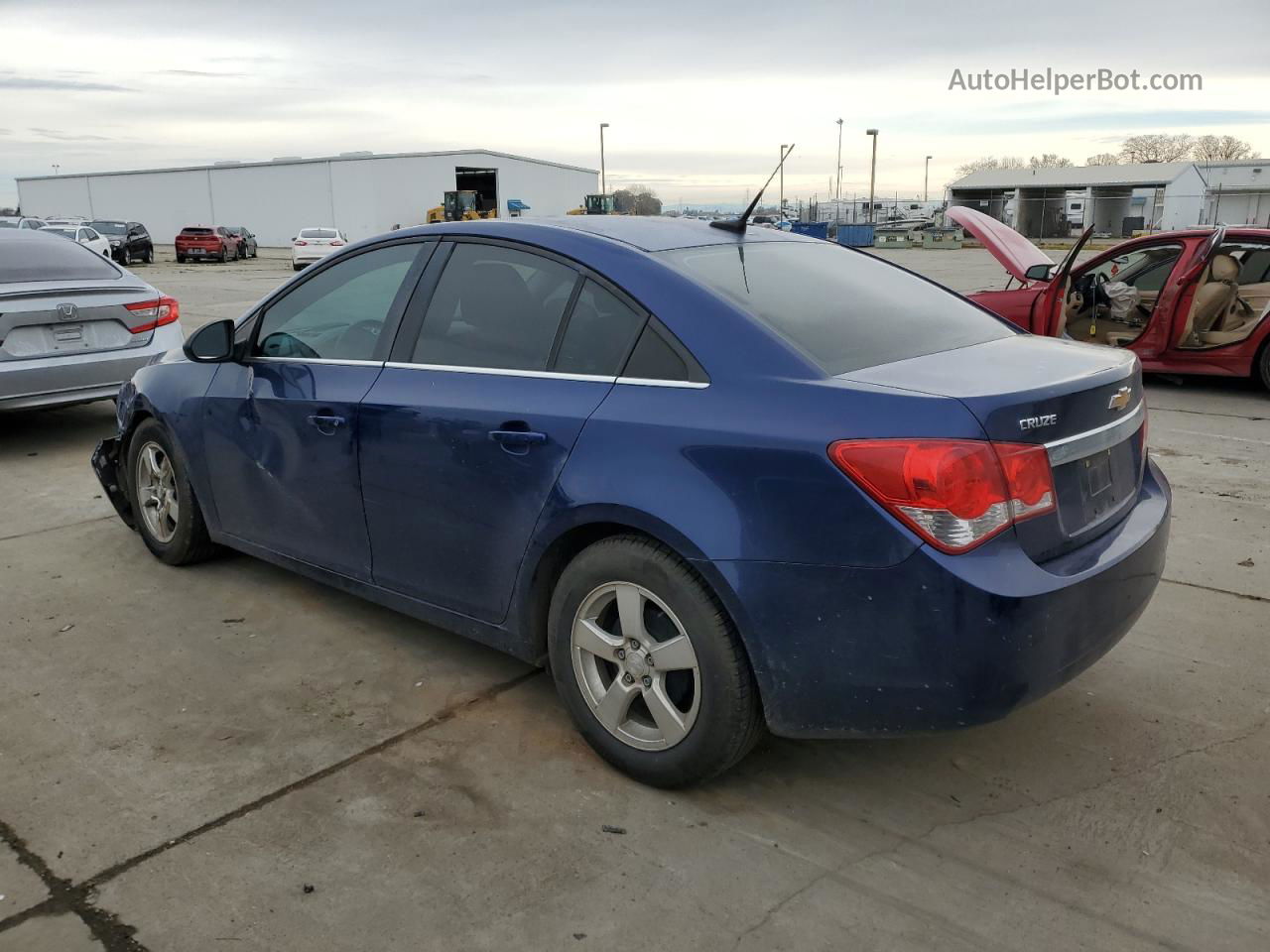 2012 Chevrolet Cruze Ls Blue vin: 1G1PC5SH0C7178209