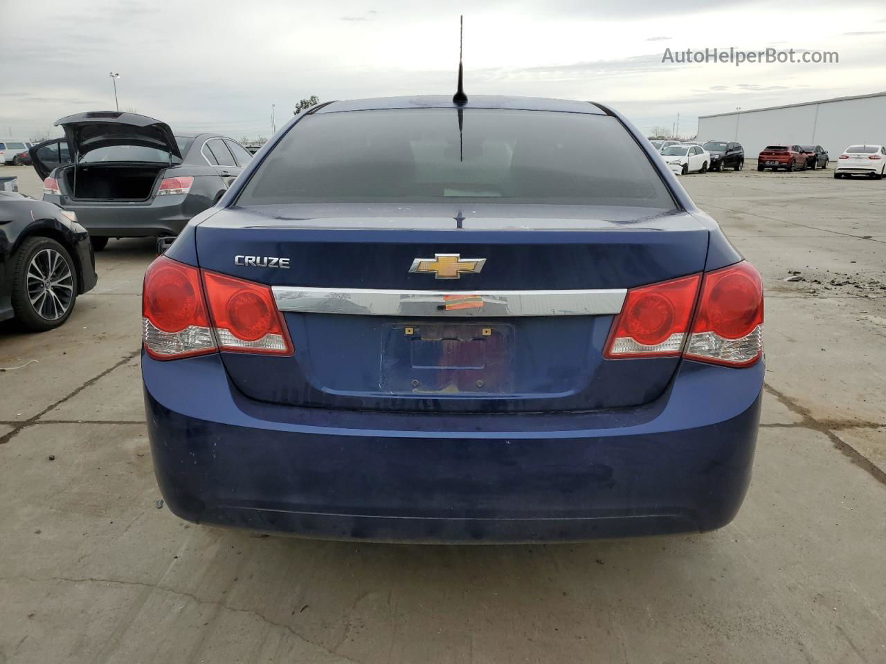 2012 Chevrolet Cruze Ls Blue vin: 1G1PC5SH0C7178209