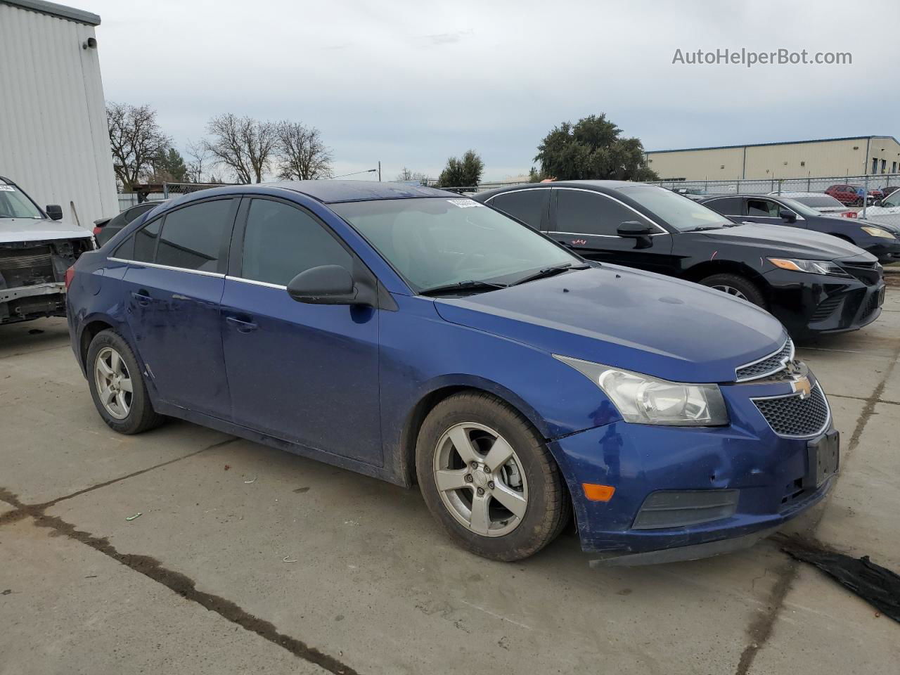 2012 Chevrolet Cruze Ls Blue vin: 1G1PC5SH0C7178209