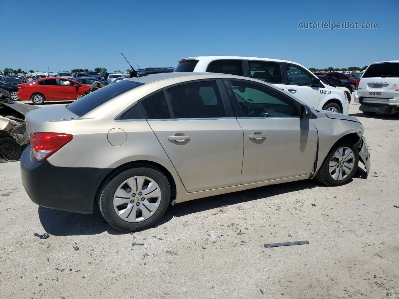 2012 Chevrolet Cruze Ls Gold vin: 1G1PC5SH0C7183913