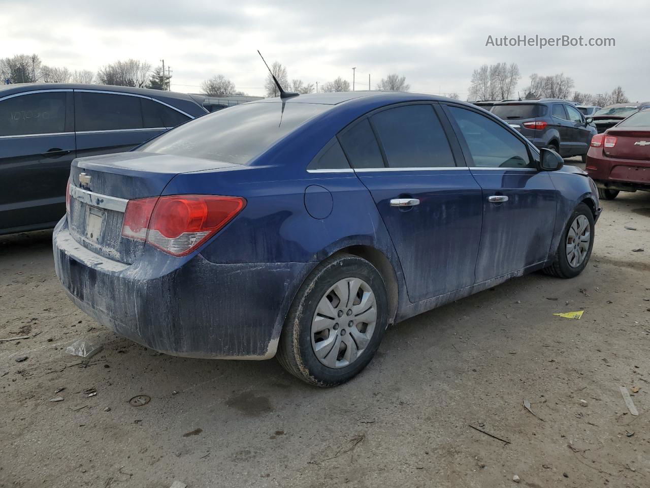 2012 Chevrolet Cruze Ls Синий vin: 1G1PC5SH0C7215436