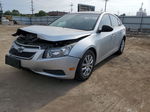 2012 Chevrolet Cruze Ls Silver vin: 1G1PC5SH0C7216585