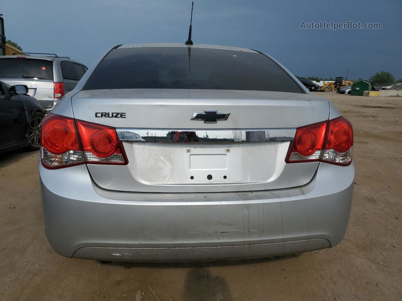 2012 Chevrolet Cruze Ls Silver vin: 1G1PC5SH0C7216585