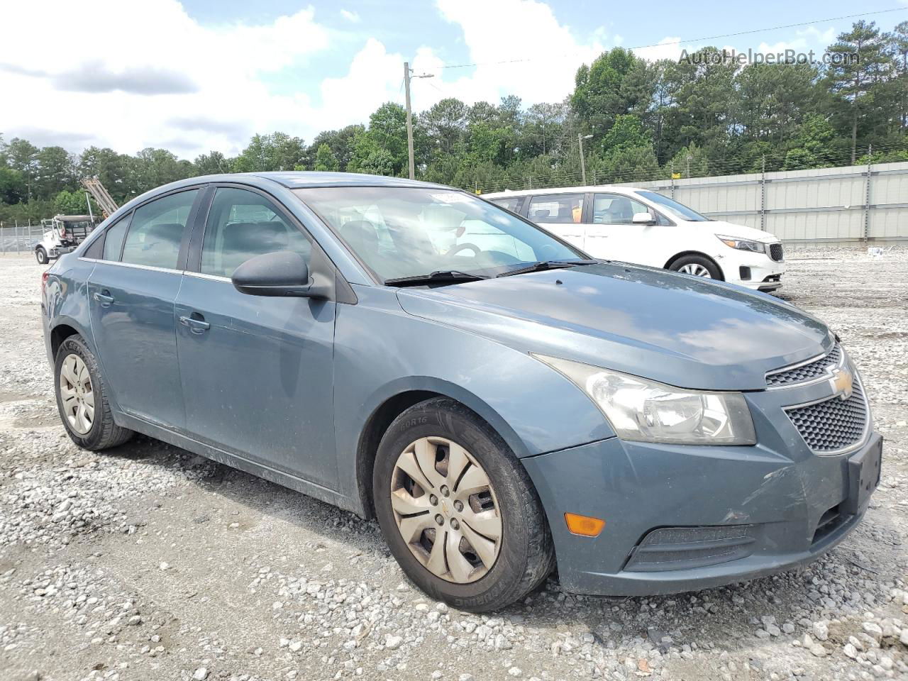 2012 Chevrolet Cruze Ls Gray vin: 1G1PC5SH0C7245553