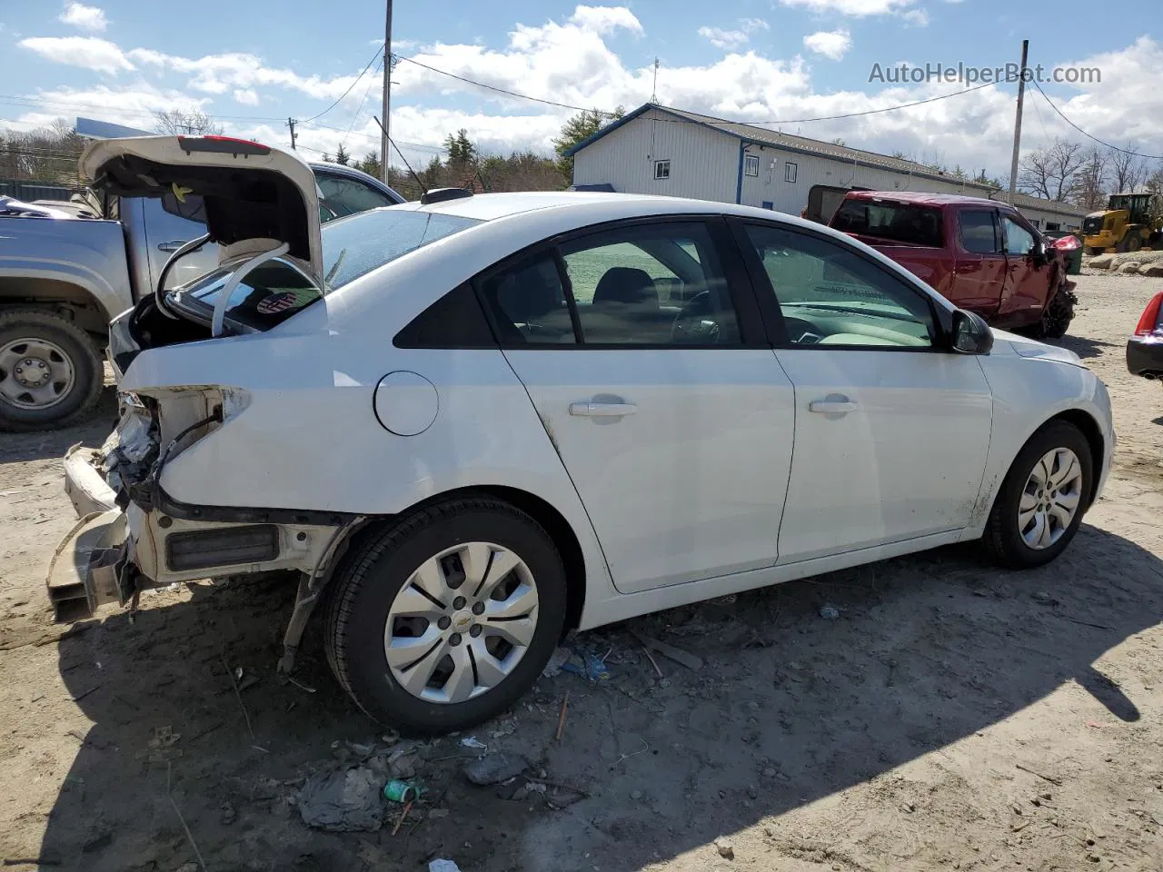 2016 Chevrolet Cruze Limited Ls Белый vin: 1G1PC5SH0G7203874