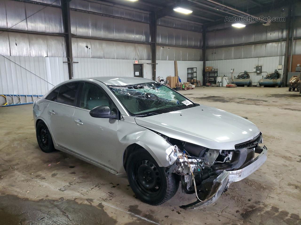 2012 Chevrolet Cruze Ls Gray vin: 1G1PC5SH1C7158924